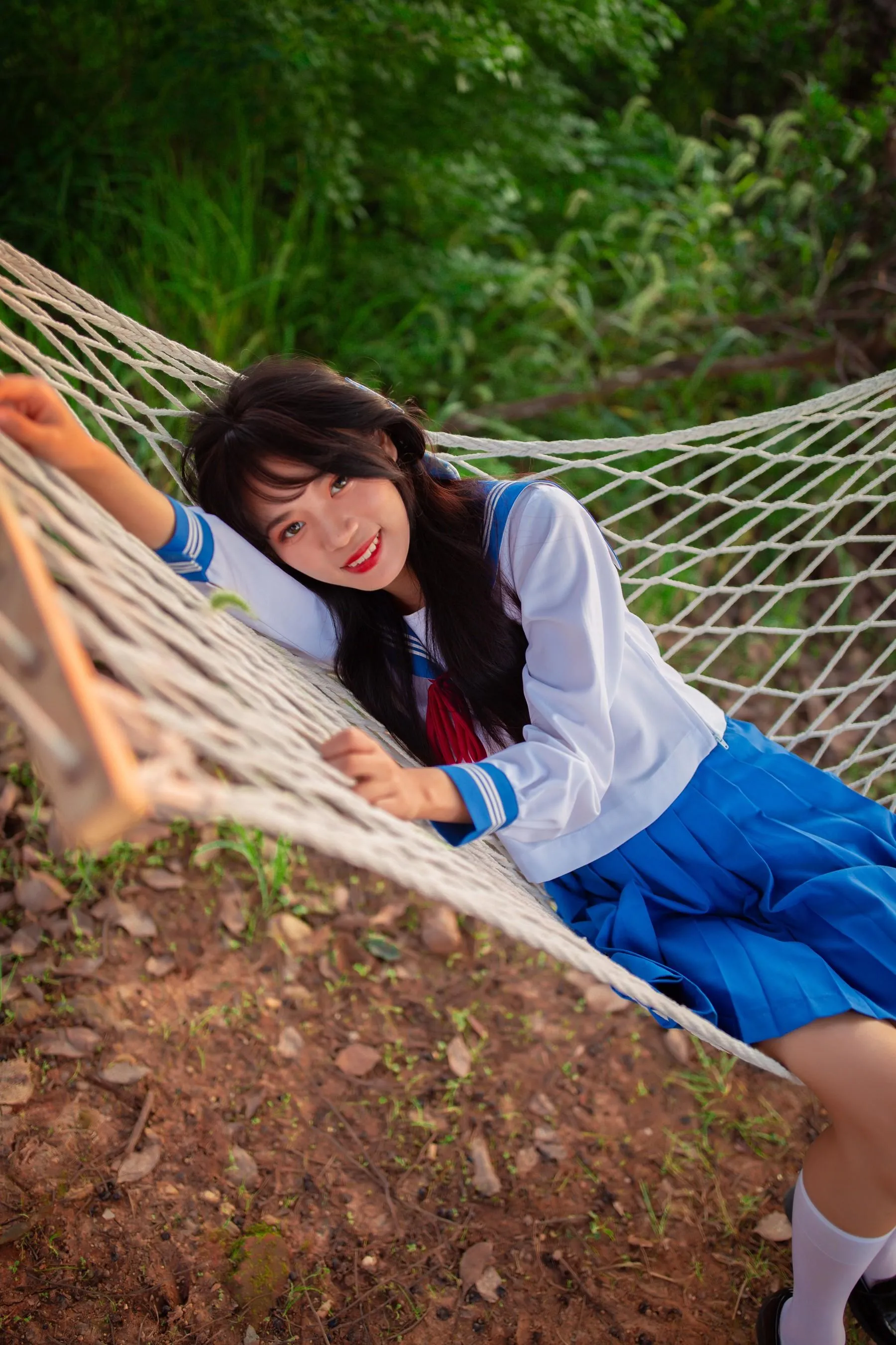 [YITUYU艺图语]2022.02.02 JK少女 一只橙子 [48P]插图4